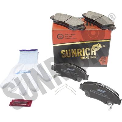 SUNRICH Sada brzdových platničiek kotúčovej brzdy 0472013342