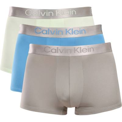 Calvin Klein Комплект от три - мъжки боксерки Calvin Klein многоцветни Calvin Klein | Sin Zelen Siv Mnogotsveten | МЪЖЕ | M