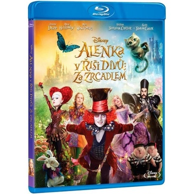 Alenka v říši divů Za zrcadlem BD