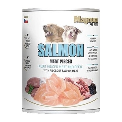 Magum Meat Pieces SALMON dog 0,8 kg