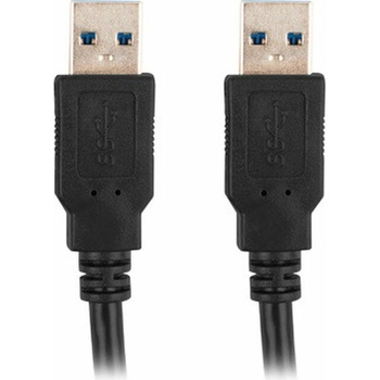 Lanberg CA-USBA-30CU-0018-BK USB, 1,8m, černý