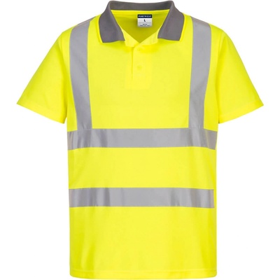 Portwest HI-VIS ECO POLO EC10 Reflexná ECO polokošeľa 6 ks v balení HV žltá XXXL