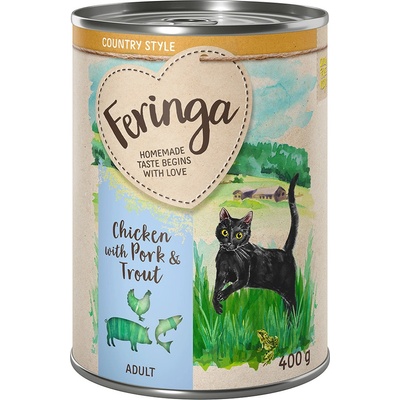 Feringa Country Style Menu kuracie bravčové pstruh 6 x 400 g