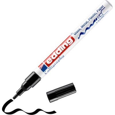 Edding 753 extra odolný kaligrafický fix černý – Zboží Dáma