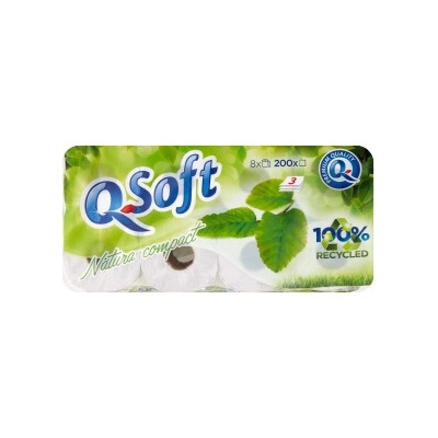Q Soft Natura 3-vrstvý 8 ks