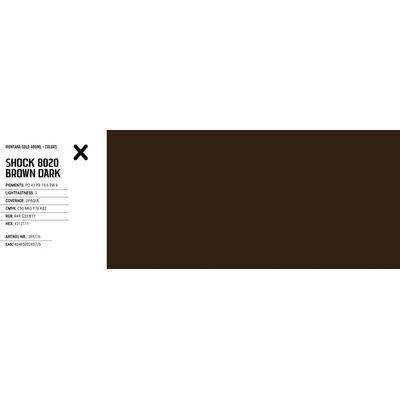 Montana Spray MONTANA GOLD 400ml SH8020 Brown Dark