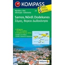 Mapy a průvodci Kompass: WK 253 Samos Nördlicher Dodekanes 1:50 000