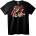 NOONEBRAND Тениска Рок Око Кецове - 2XL, White