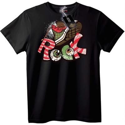NOONEBRAND Тениска Рок Око Кецове - 2XL, White