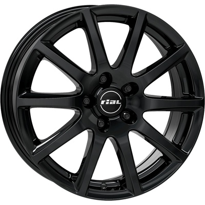 RIAL MILANO 7X17 5X114.3 ET40 black