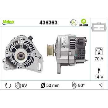 generátor VALEO 436363