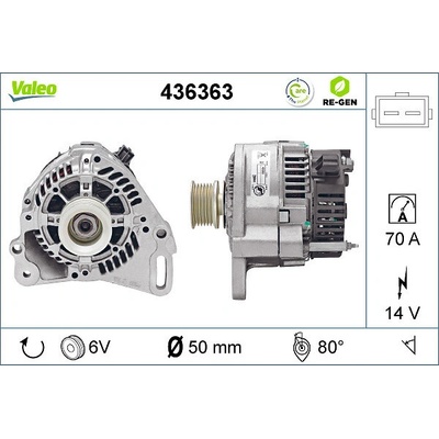 generátor VALEO 436363