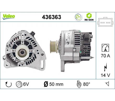 generátor VALEO 436363