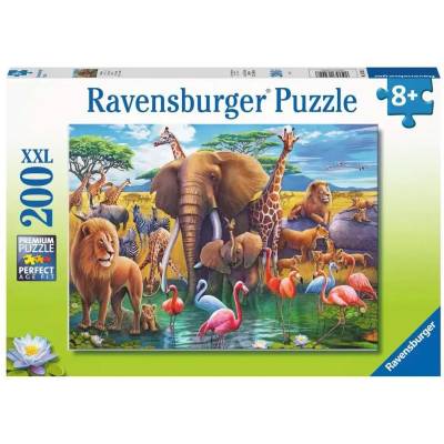 Ravensburger - Puzzle Animals at the watering hole 200 XXL - 200 piese