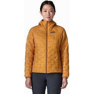 Patagonia Дамско ватирано яке Patagonia Micro Puff Hoody dried mango