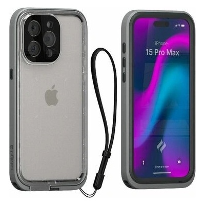 Catalyst Total Protection Ochranný Apple iPhone 15 Pro Max sivé