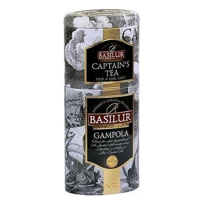 Basilur 2v1 Captain's & Gampola black tea 30 g & 70 g