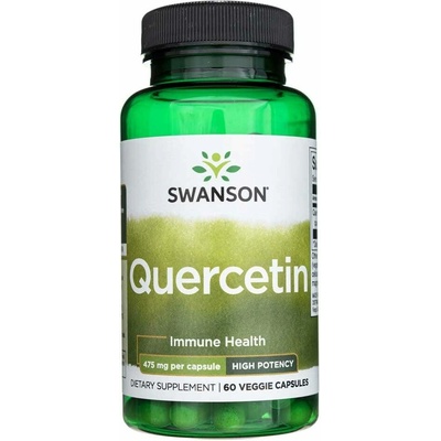 Swanson Kvercetin Quercetin 475 mg 60 kapsúl