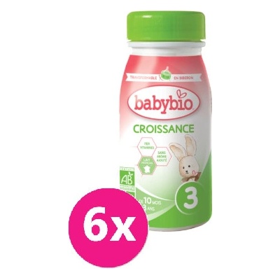 Babybio 3 Croissance 6 x 250 ml