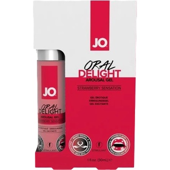 ostatní System JO - Oral Delight Arousal Gel Strawberry Sensation 30 ml