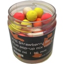 Mastodont Baits Fluo Pop-Up Boilies 200ml 16mm Krill Strawberry Bergamont