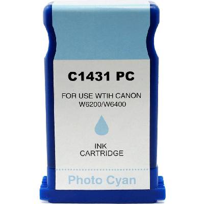 Compatible Глава за CANON W6200/W6400 - Photo cyan BCI-1431PC - 8973A001 - G&G (200CANBCI1431PC)