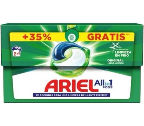 Ariel Original kapsule 34 PD