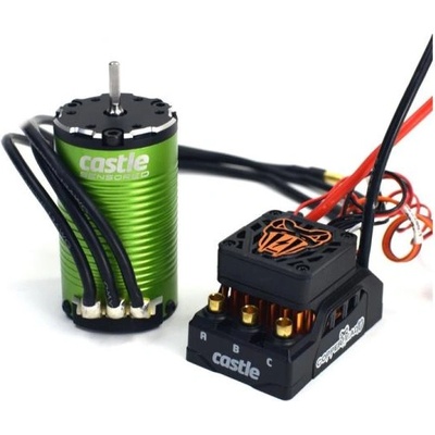 Castle Creations Castle motor 1412 2100ot/V сензорен 5mm, рег. Copperhead 10