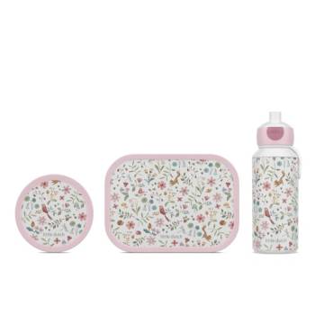 LITTLE DUTCH Svačinový set (láhev 400ml+box+box na ovoce) Fairy Wonders