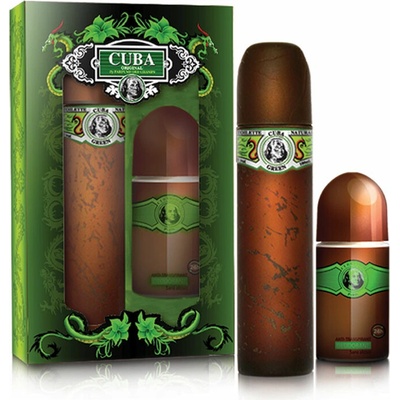 Cuba Cuba Green, EDT 100 ml + Deostick 50 ml Pre mužov