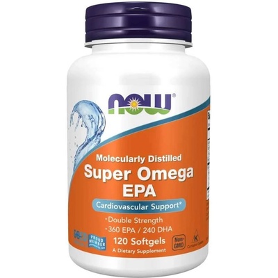 NOW Super Omega EPA, 120 гел капсули, Now