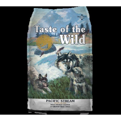Diamond Pet Foods Taste of the Wild Pacific Stream Puppy Intl - Премиум суха храна за подрастващи кученца с пушена сьомга, 2 кг