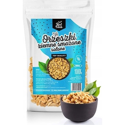 Real Foods Arašidy celé orechy 1000 g