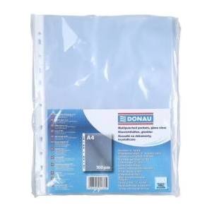 DONAU Document T-Shirts DONAU, PP, A4, crystal, 100mikr. , 100pcs