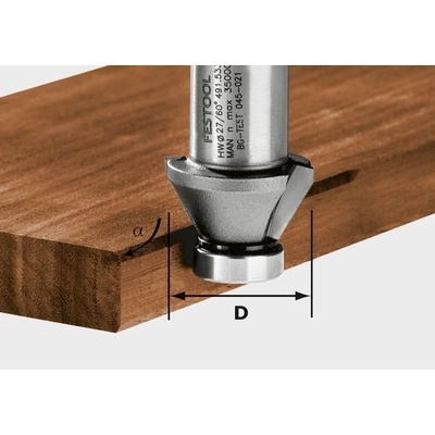 FESTOOL Fazetovací fréza HW 30°-OFK 500