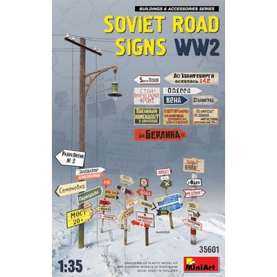 MiniArt Soviet Road Signs WWII 1:35
