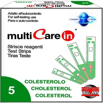 MultiCare IN cholesterové prúžky 5 ks