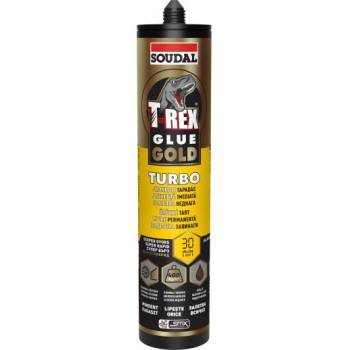 Image 1 of Soudal ЛЕПИЛО МОНТАЖНО soudal t-rex gold turbo 290мл (175534)