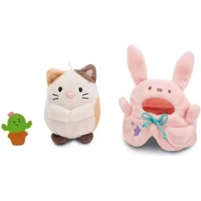 NICI Ници MyMochi: Ангел меко коте, в костюм - 8 см, в подаръчна кутия (61141)