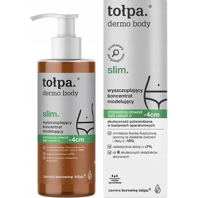 Tołpa Dermo Body Slim modelujúce sérum na brucho, stehná a boky 250 ml