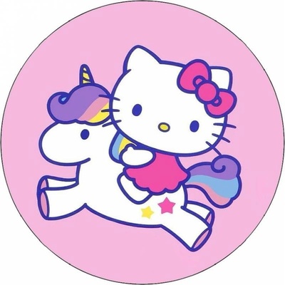 Jedlý papír Hello Kitty na jednorožci 19,5 cm - Pictu Hap – Hledejceny.cz