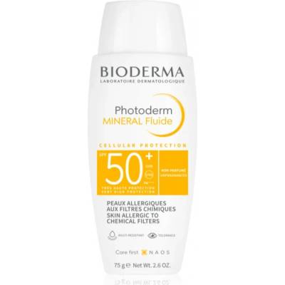 BIODERMA Photoderm Mineral Fluide SPF 50+ Козметика за слънце 75ml