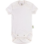 Bio Baby Боди с къс ръкав Bio Baby - органичен памук, 68 cm, 4-6 месеца, бяло (97218107) - baby