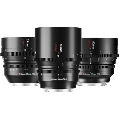 7Artisans SPECTRUM 35/50/85mm Cine objektivy KIT Nikon Z