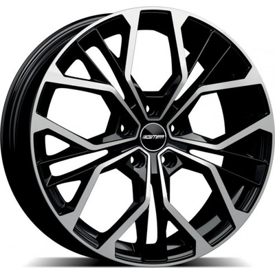 GMP MATISSE-S 7,5x18 5x114,3 ET38 black diamond