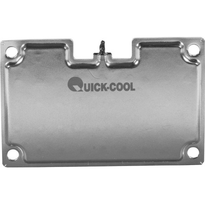 QuickCool QHD-46003 3D tepelný difuzor vrtané otvory (d x š x v) 56 x 56 x 3 mm