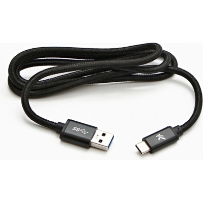 Logo KUAHDTL10BBL USB (3.2 gen 1), USB A M- USB Cm, 1m,černý