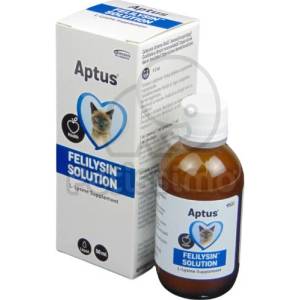 Aptus Felilysin Solution - L-лизин хранителна добавка за котки 50 мл