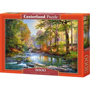 Castorland Пъзел Castorland от 3000 части - Покрай реката (C-300532-2)