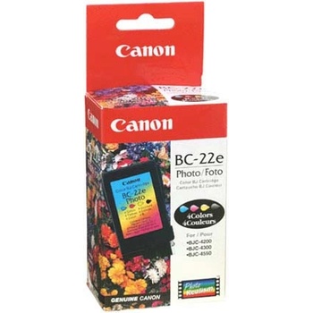 Canon ГЛАВА ЗА CANON BJC 2000/4200/4300/4400/4550/4650/5000 - BC-22e (BC22e) - Photo - 4 colors - OUTLET - 0902A002